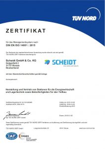 DIN EN ISO 14001 Zertifikat