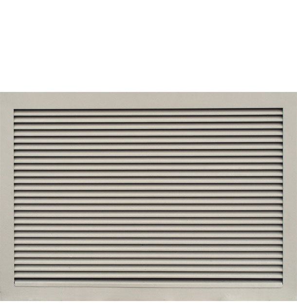 Steel ventilation grilles