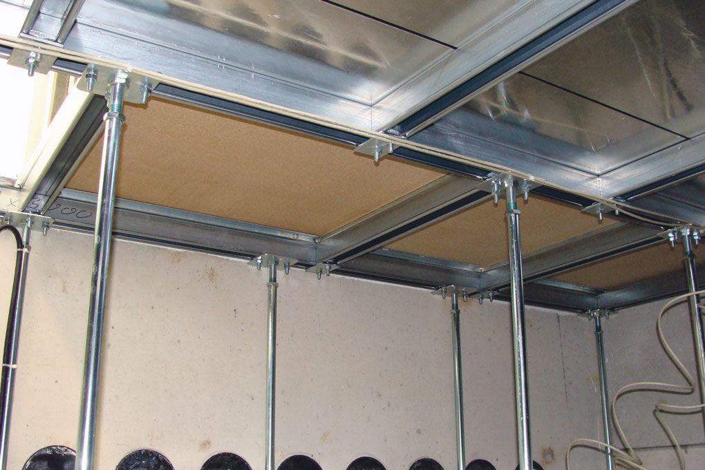 Raised floor system